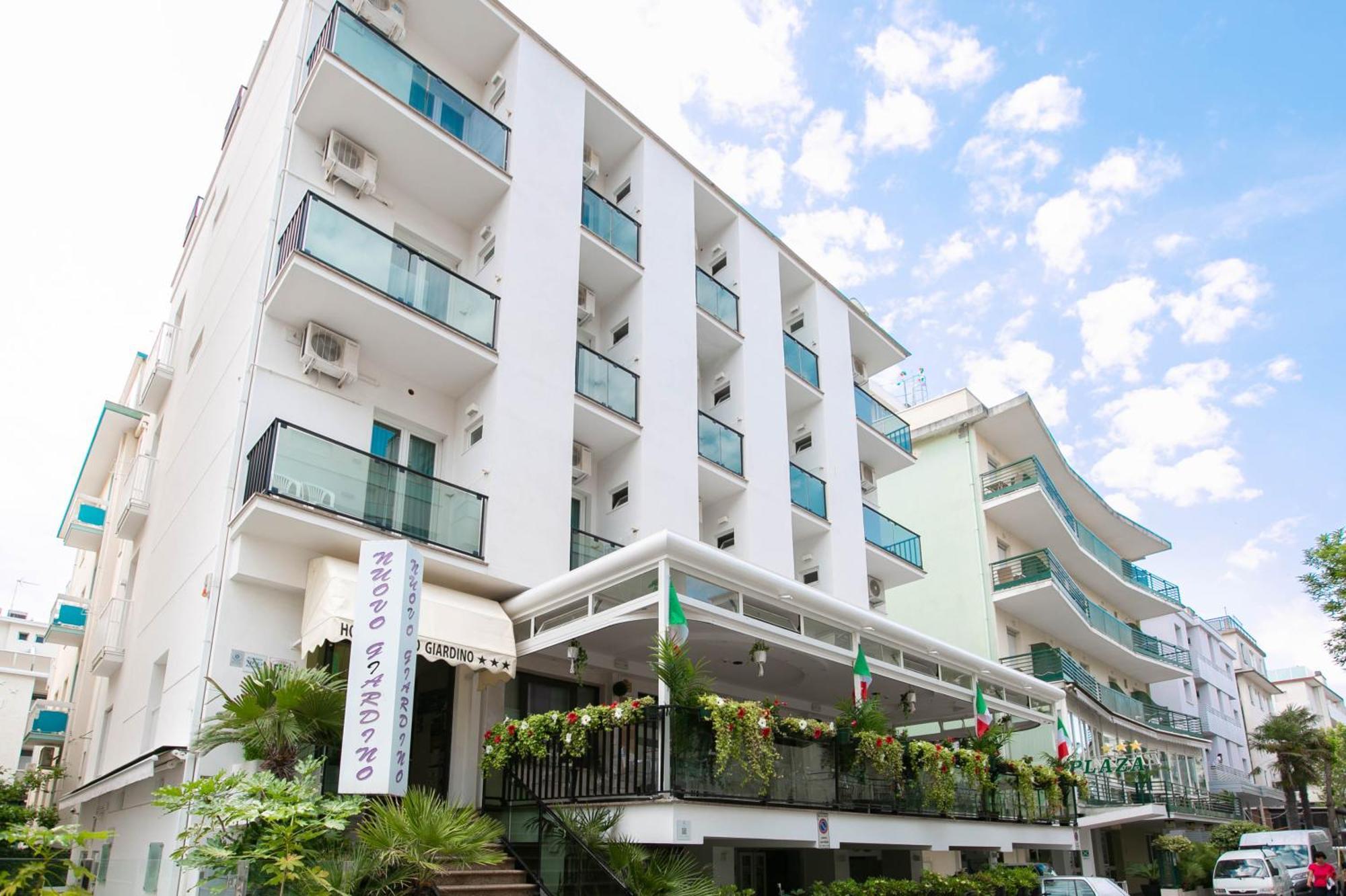 רימיני Hotel Nuovo Giardino מראה חיצוני תמונה